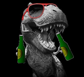 JP Drinking Game T-Rex